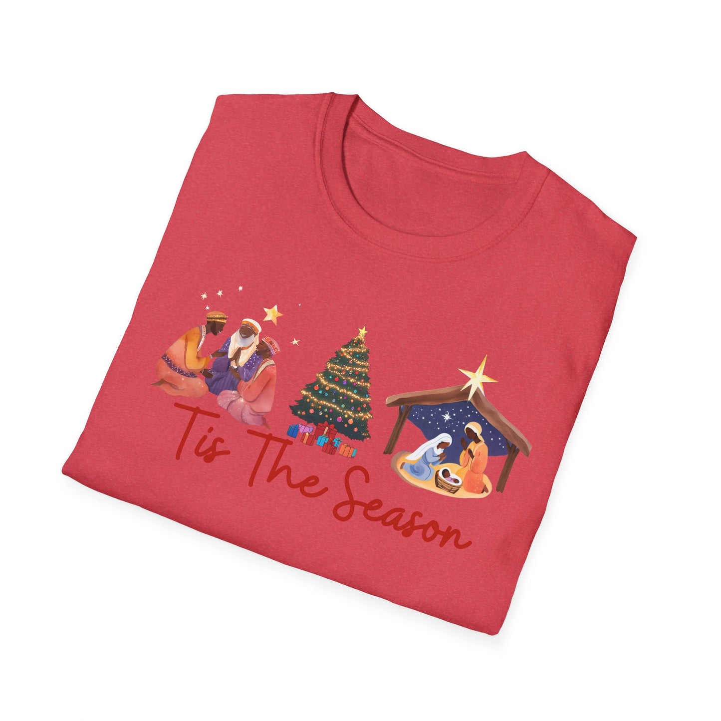 Christmas Tis the season - Unisex Softstyle T-Shirt