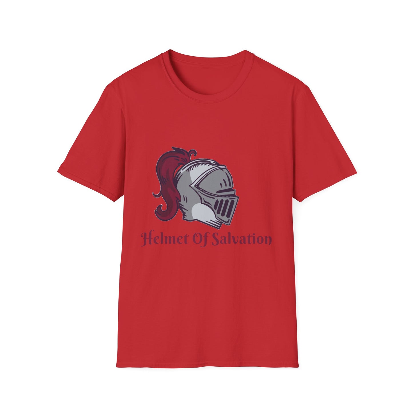 Helmet of Salvation-Unisex Softstyle T-Shirt
