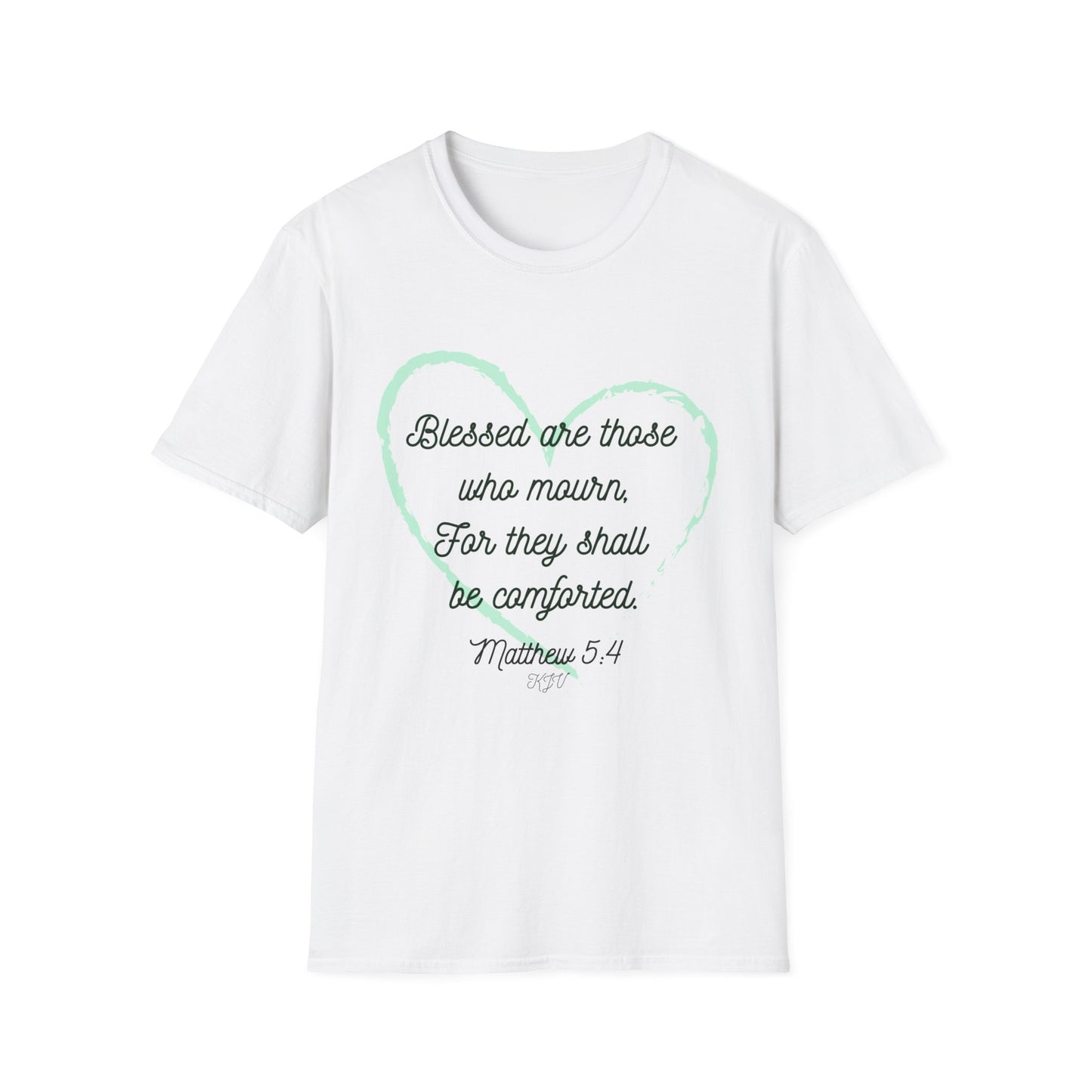 Matthew 5:4 - Unisex Softstyle T-Shirt