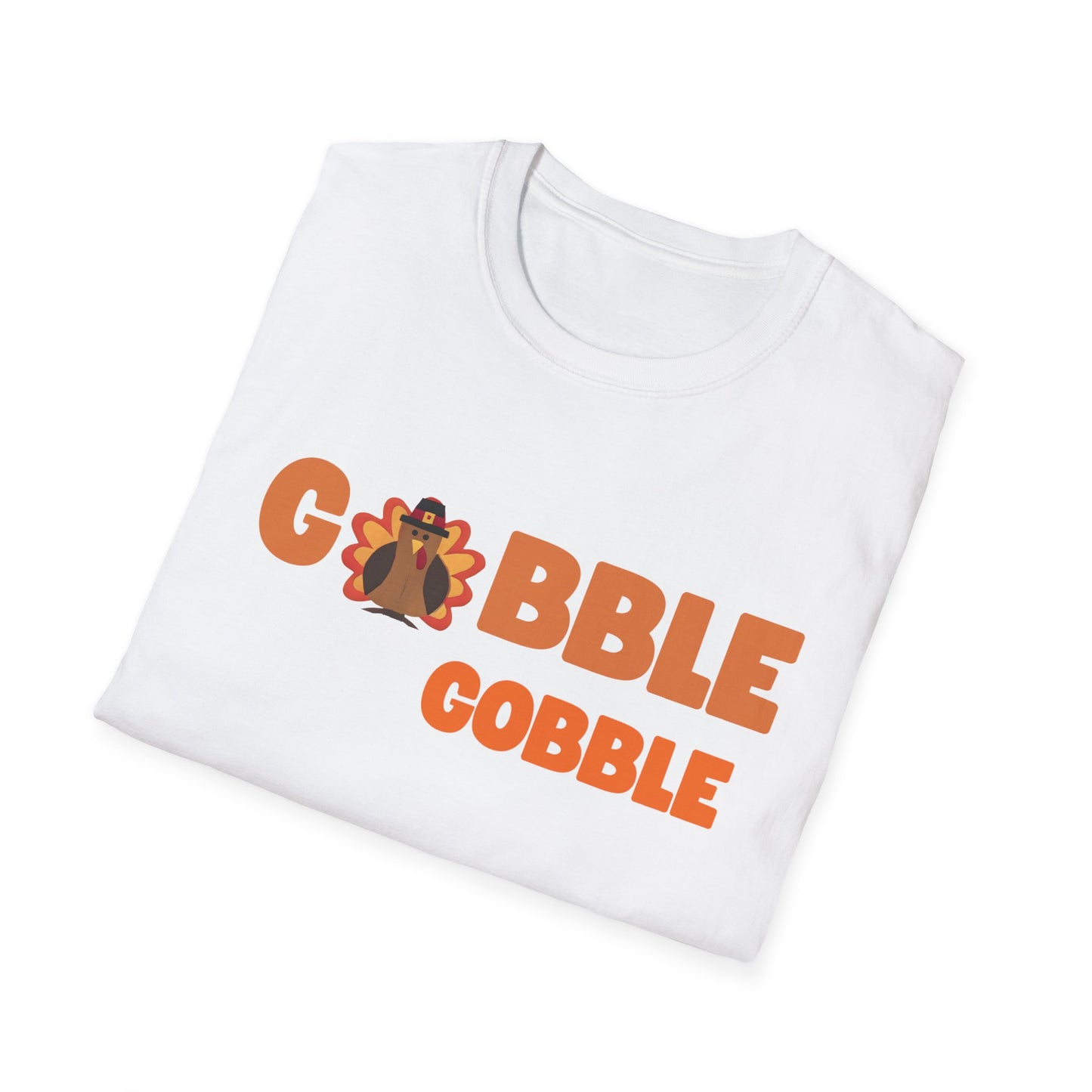 Gobble Turkey - Unisex Softstyle T-Shirt