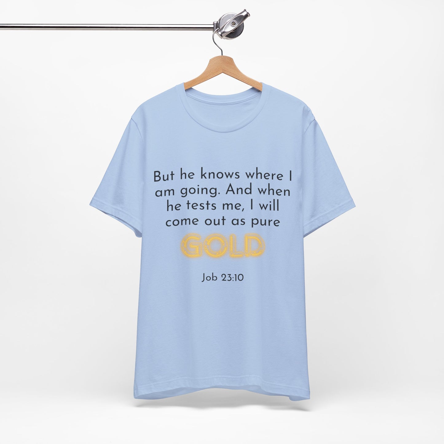 Job 23-10-Unisex Jersey Short Sleeve Tee