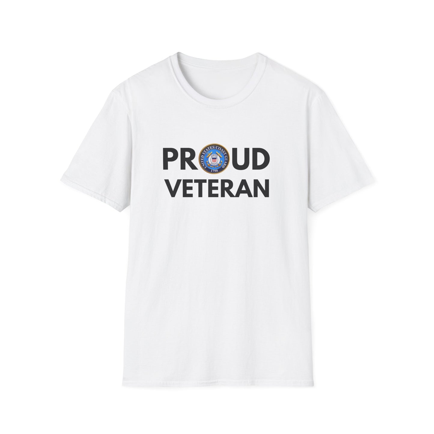 Coast Guard Veteran - Unisex Softstyle T-Shirt