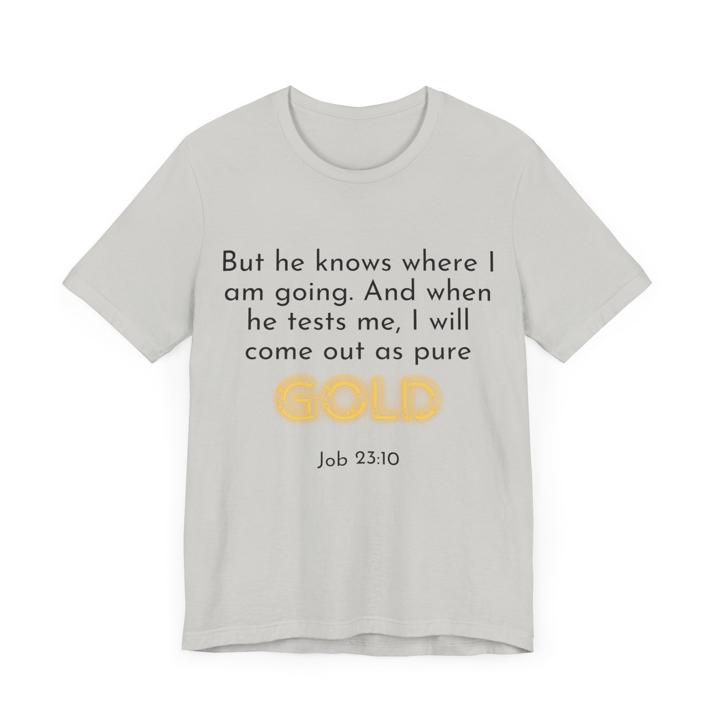Job 23-10-Unisex Jersey Short Sleeve Tee