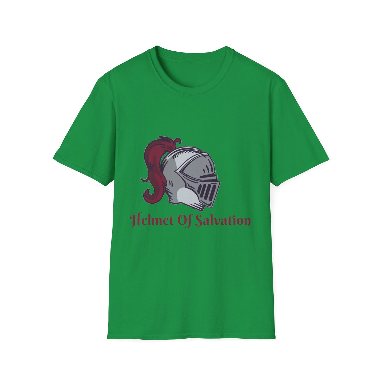 Helmet of Salvation-Unisex Softstyle T-Shirt