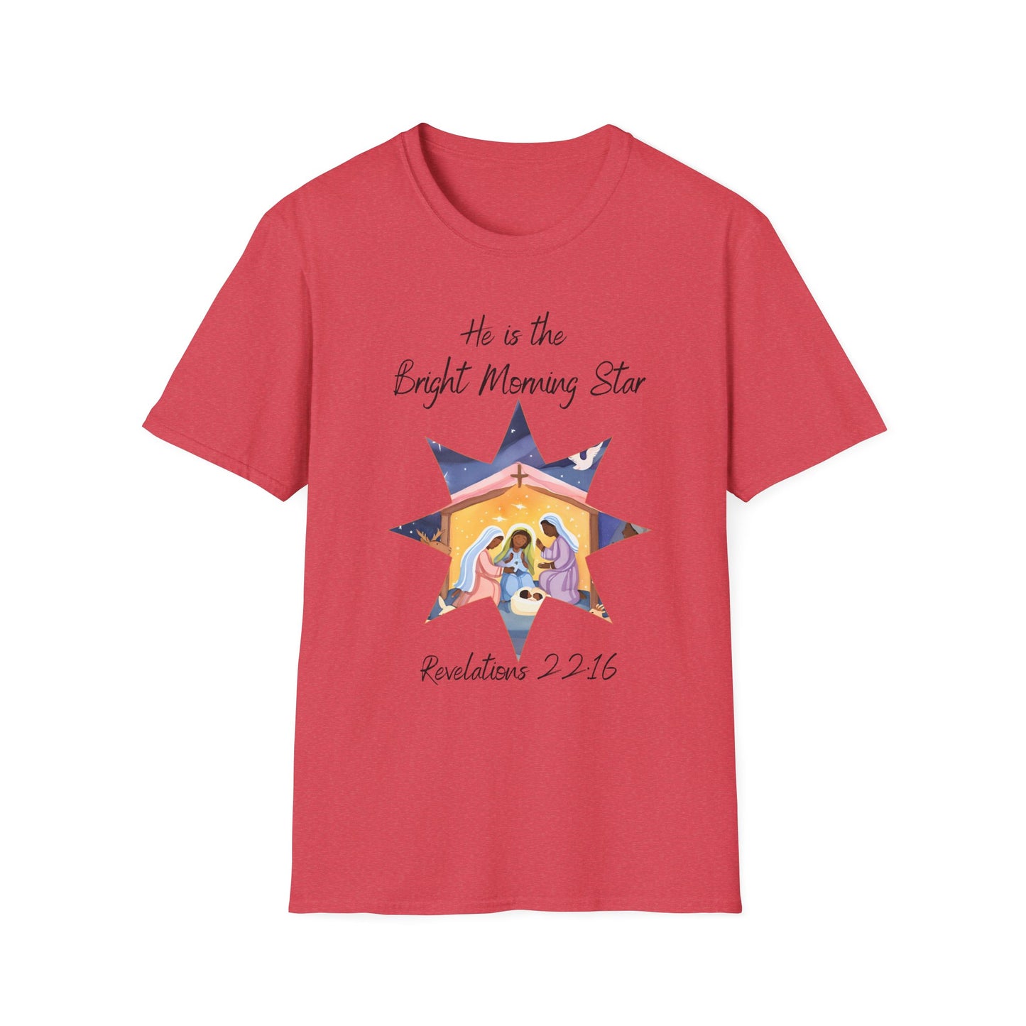 Revelations 22:16 - Unisex Softstyle T-Shirt