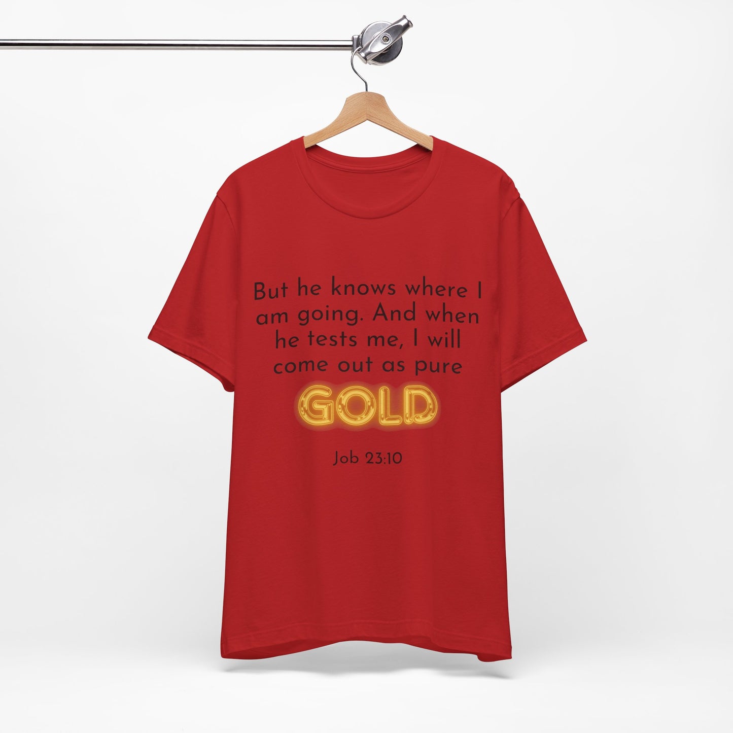 Job 23-10-Unisex Jersey Short Sleeve Tee