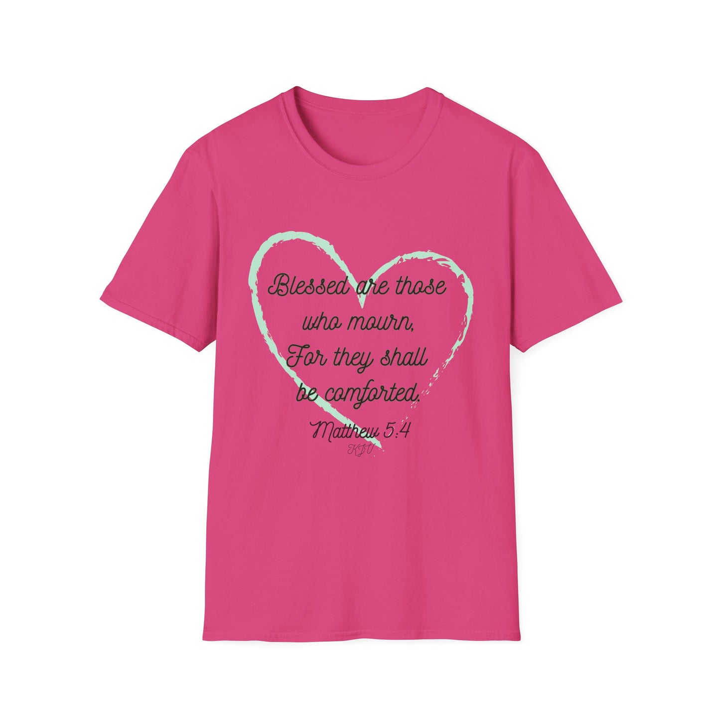 Matthew 5:4 - Unisex Softstyle T-Shirt