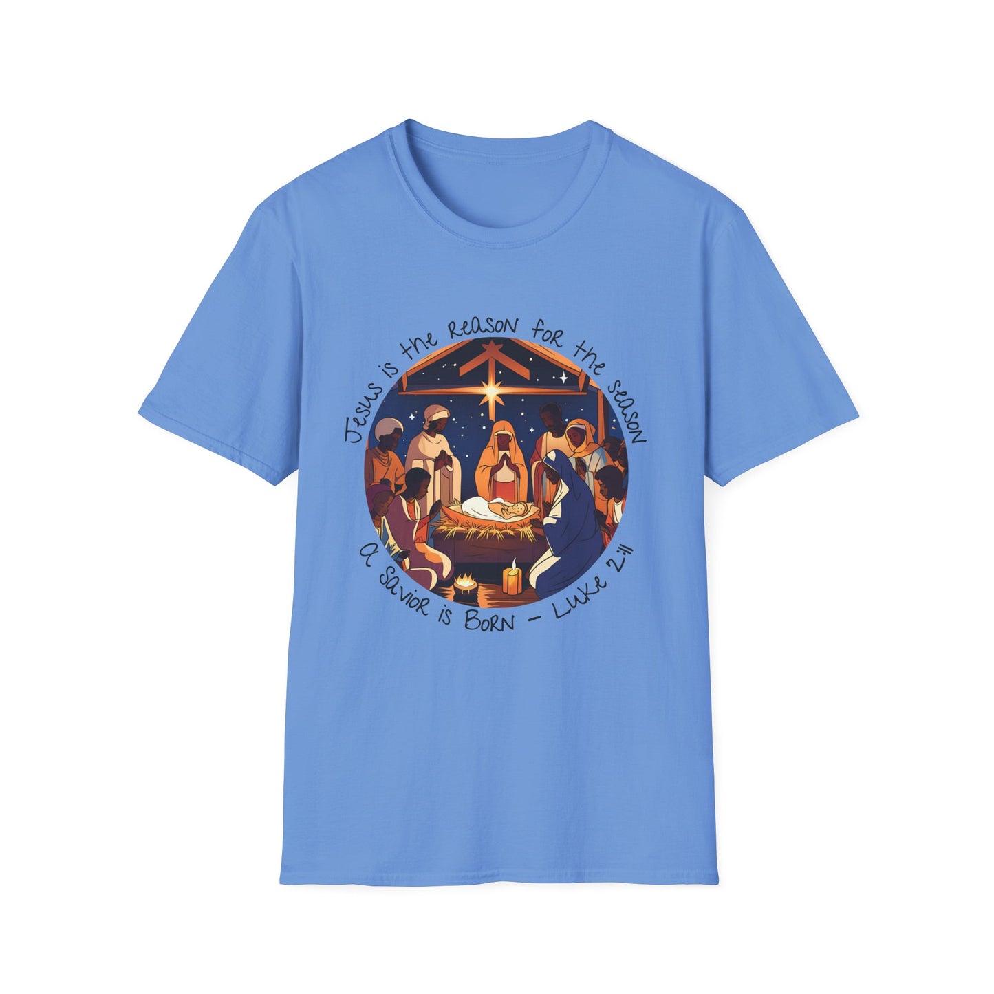 Luke 2:11 - Unisex Softstyle T-Shirt