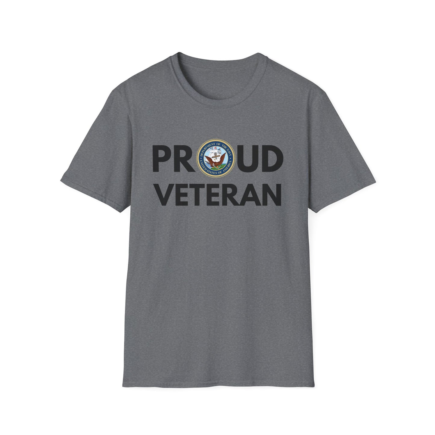Navy Veteran - Unisex Softstyle T-Shirt