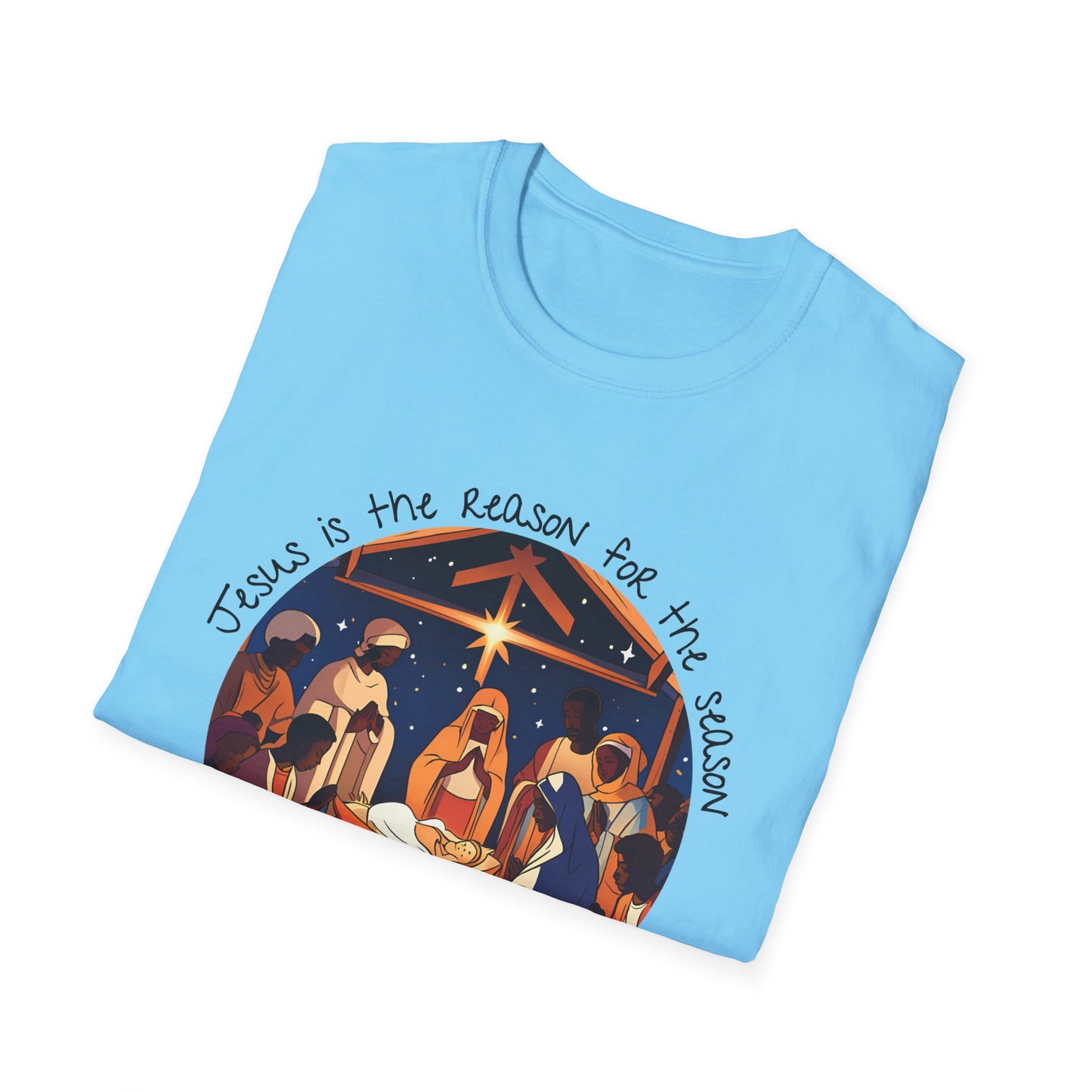 Luke 2:11 - Unisex Softstyle T-Shirt