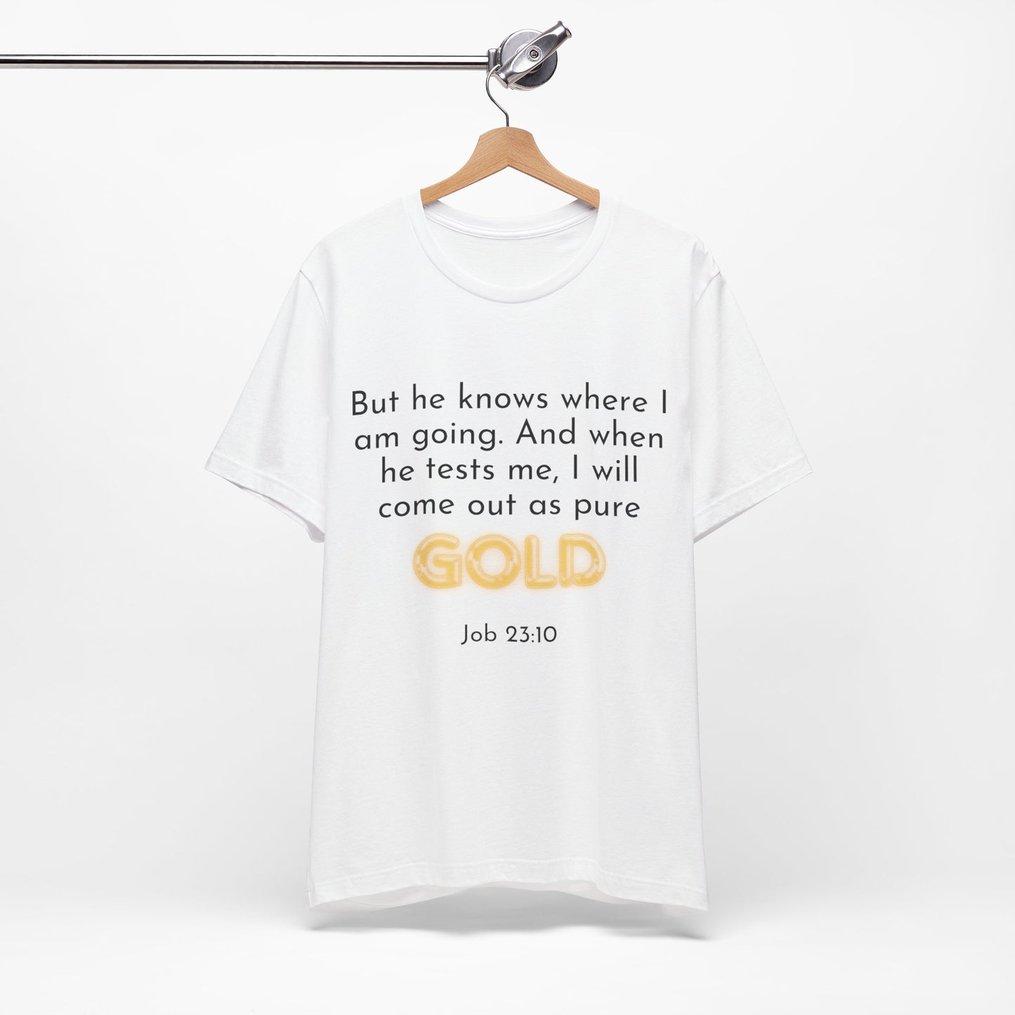 Job 23-10-Unisex Jersey Short Sleeve Tee