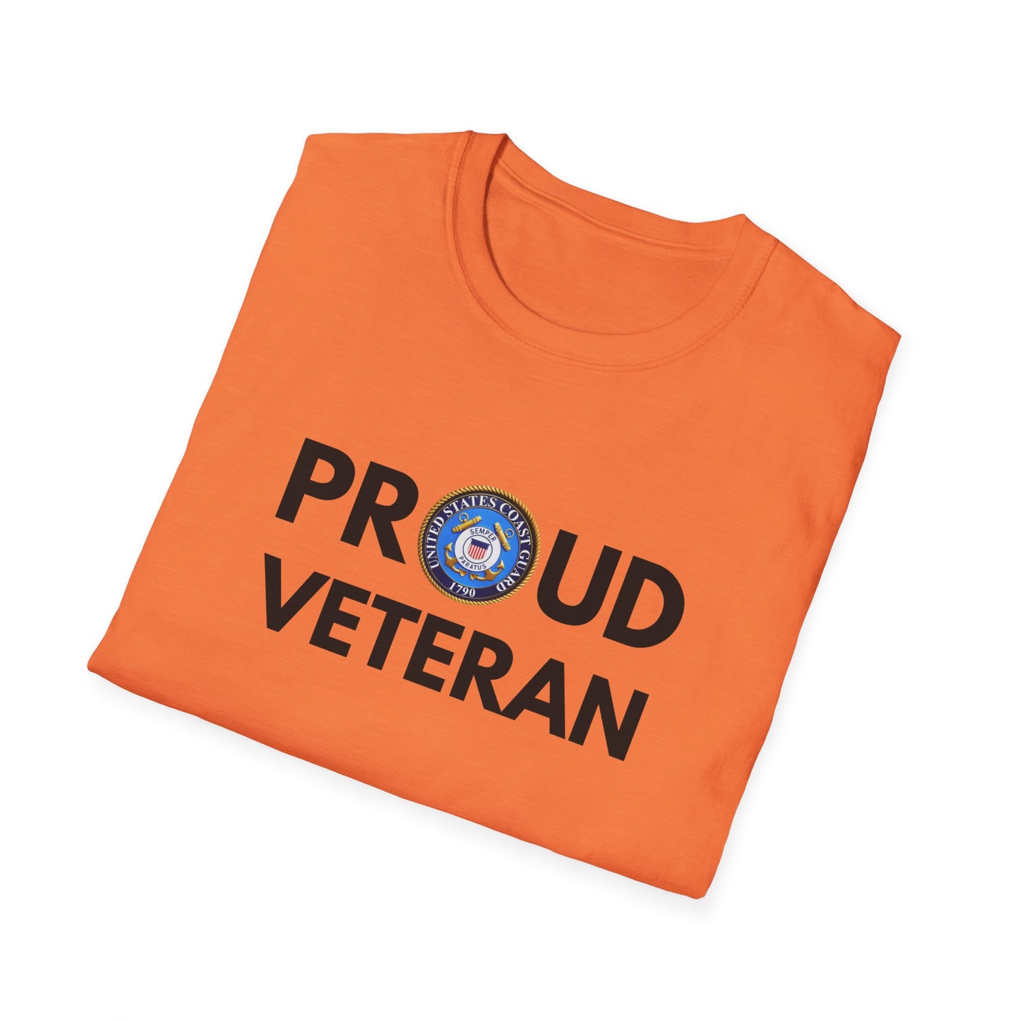 Coast Guard Veteran - Unisex Softstyle T-Shirt