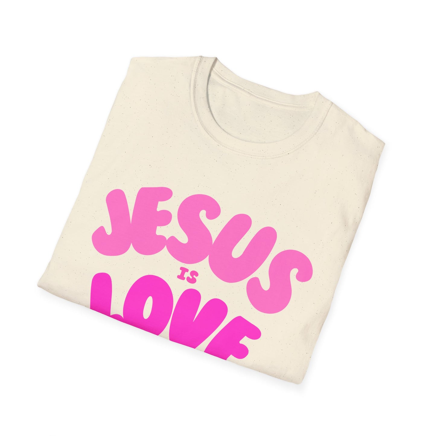 Jesus is Love - Unisex Softstyle T-Shirt
