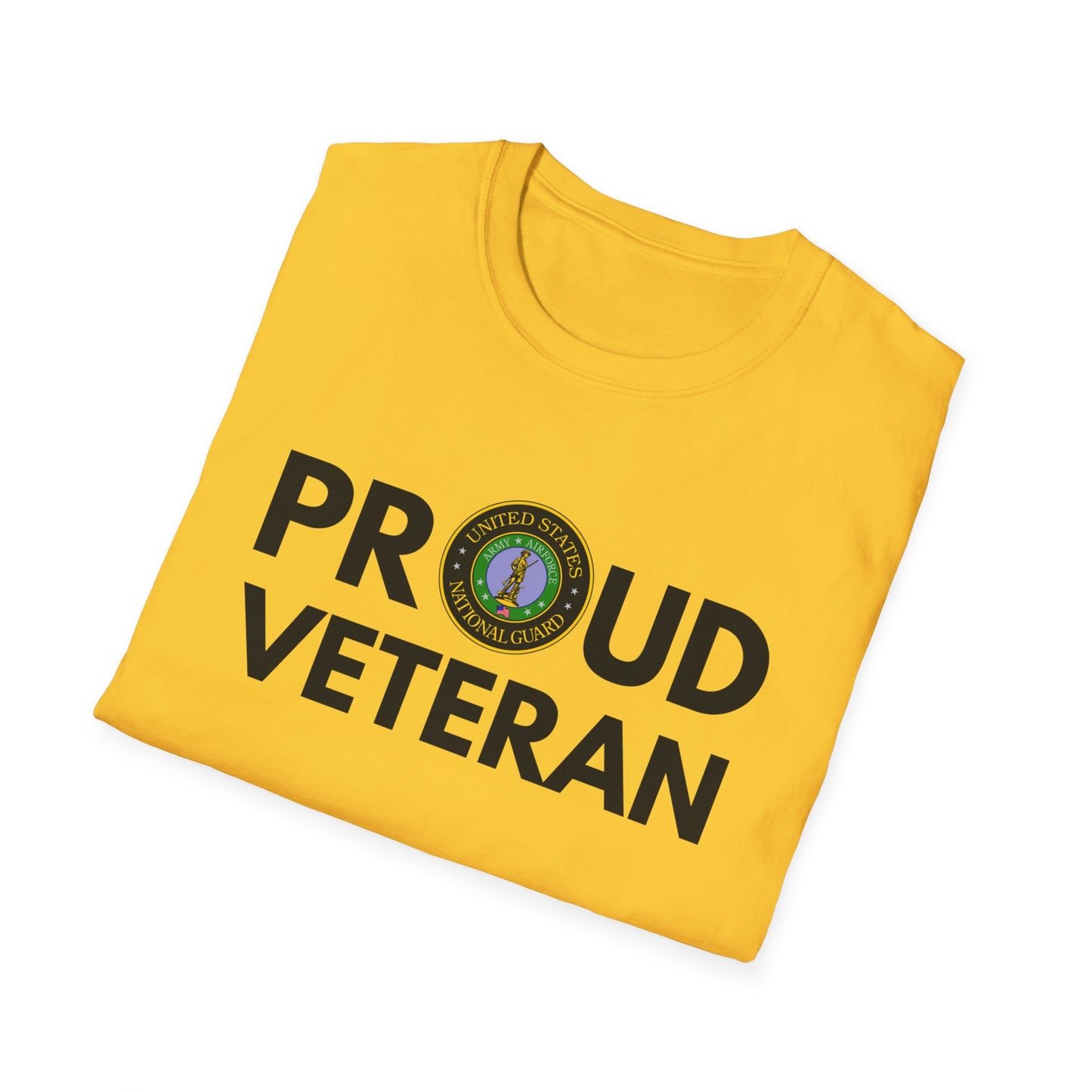 National Guard Veteran - Unisex Softstyle T-Shirt