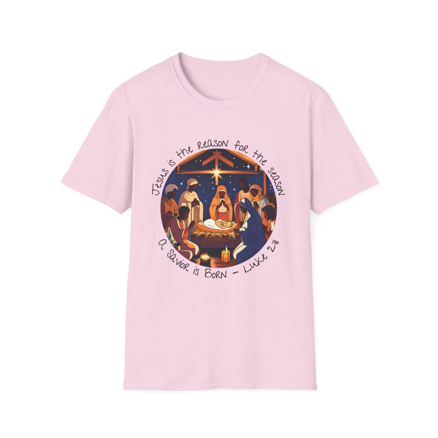 Luke 2:11 - Unisex Softstyle T-Shirt