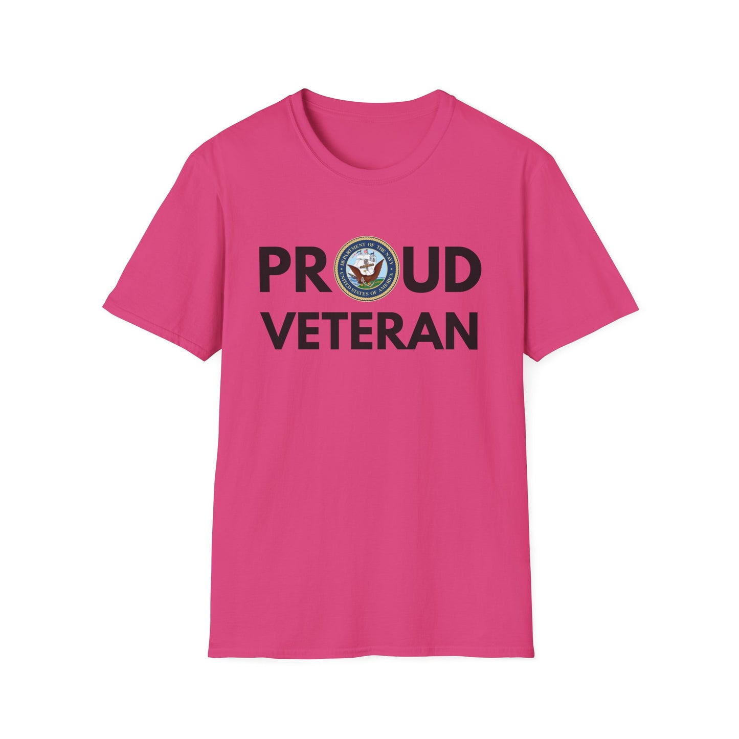 Navy Veteran - Unisex Softstyle T-Shirt