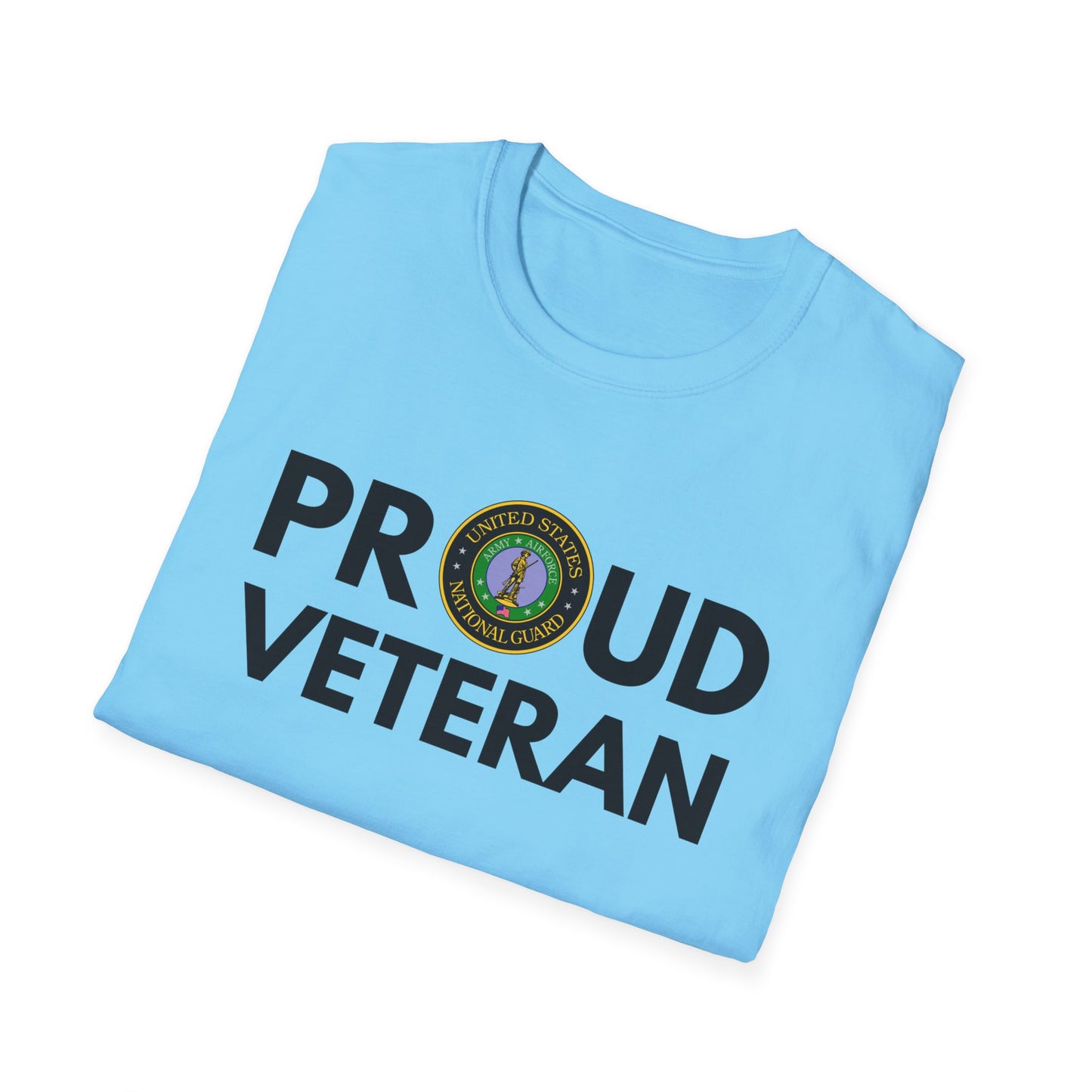 National Guard Veteran - Unisex Softstyle T-Shirt