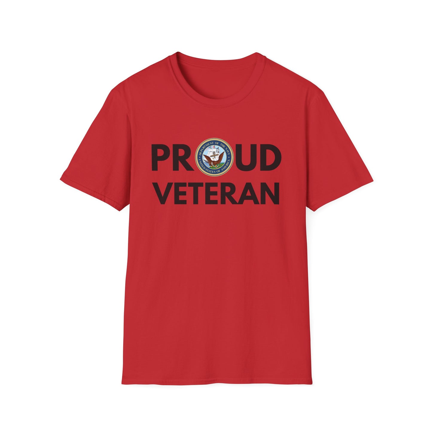 Navy Veteran - Unisex Softstyle T-Shirt