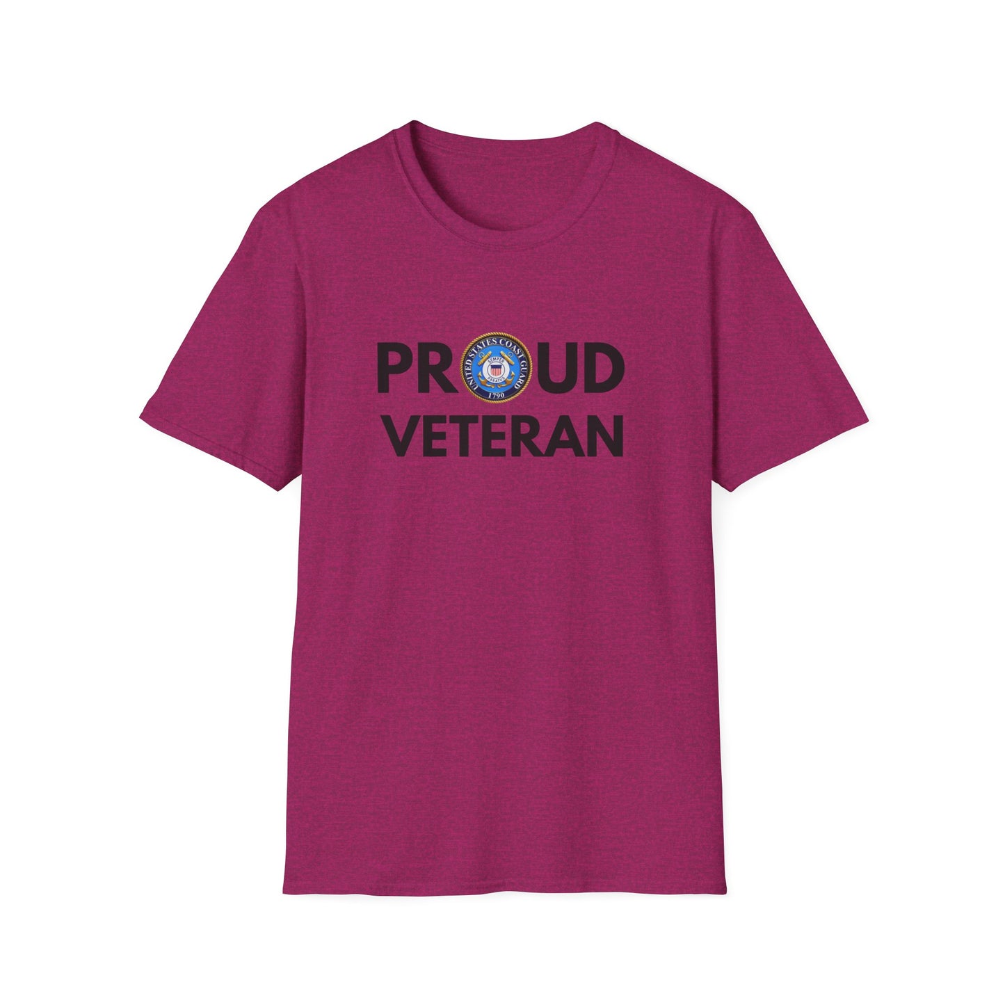 Coast Guard Veteran - Unisex Softstyle T-Shirt
