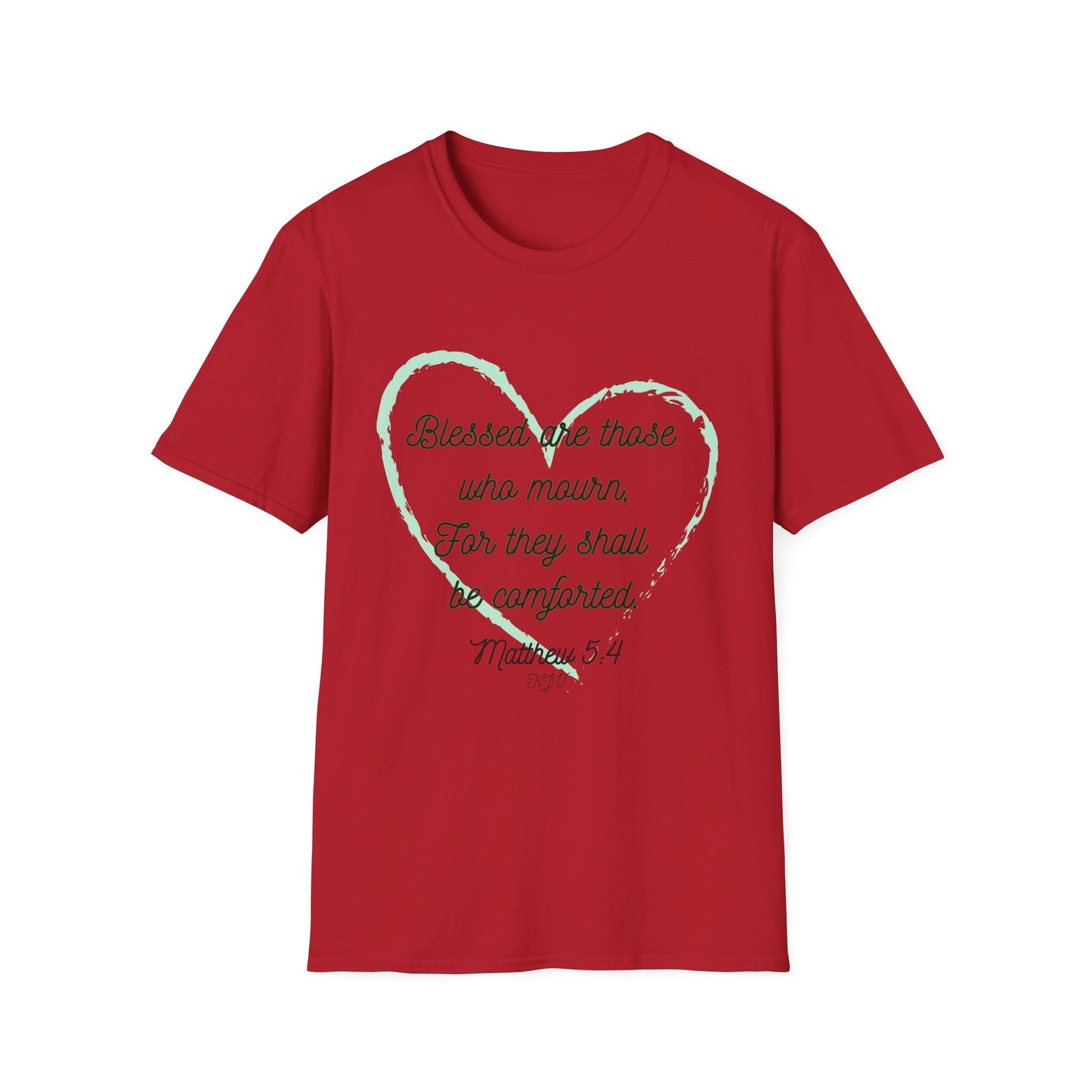 Matthew 5:4 - Unisex Softstyle T-Shirt