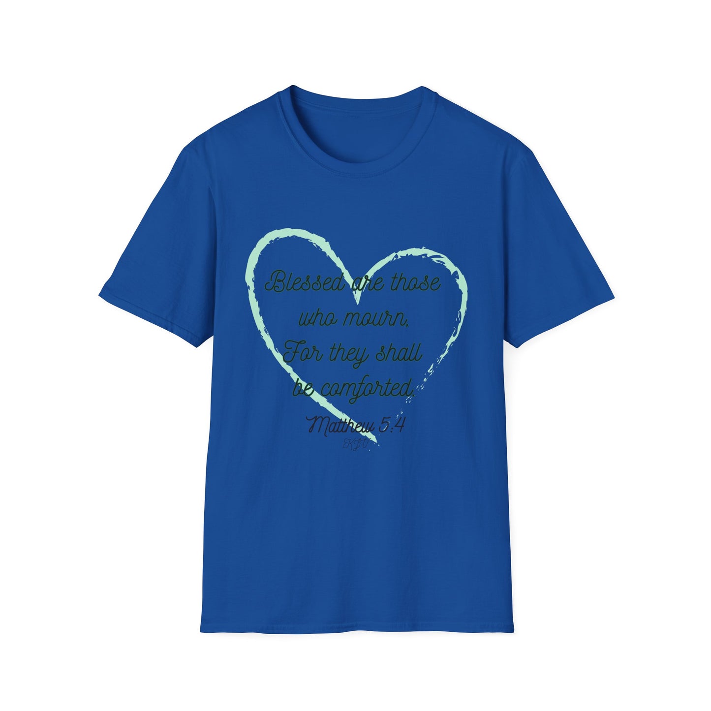 Matthew 5:4 - Unisex Softstyle T-Shirt