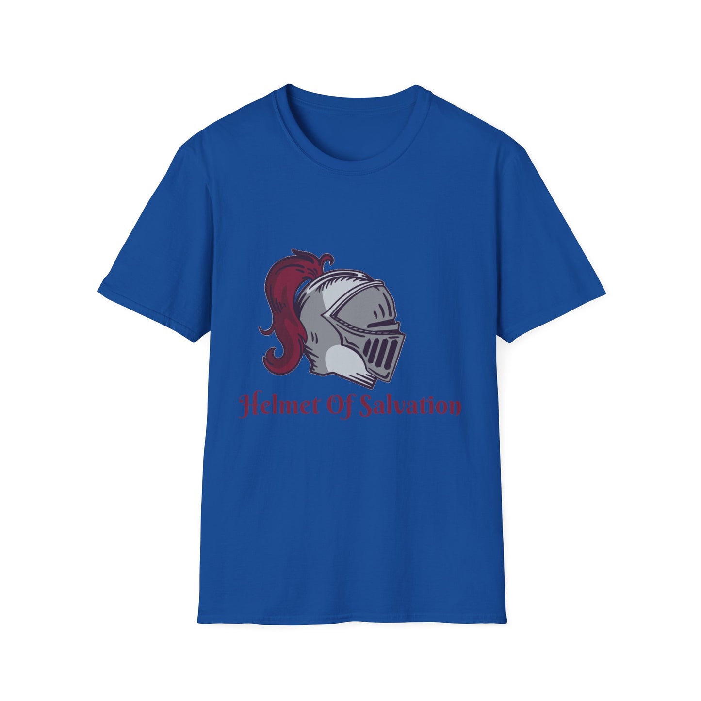 Helmet of Salvation-Unisex Softstyle T-Shirt