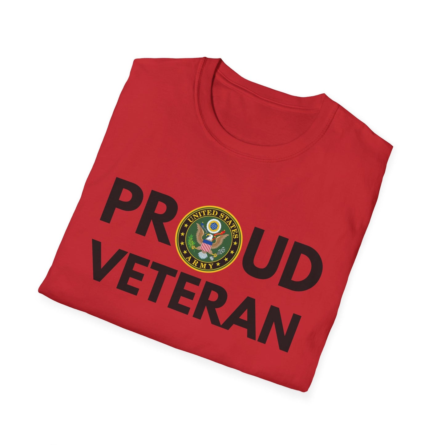 Army Veteran - Unisex Softstyle T-Shirt