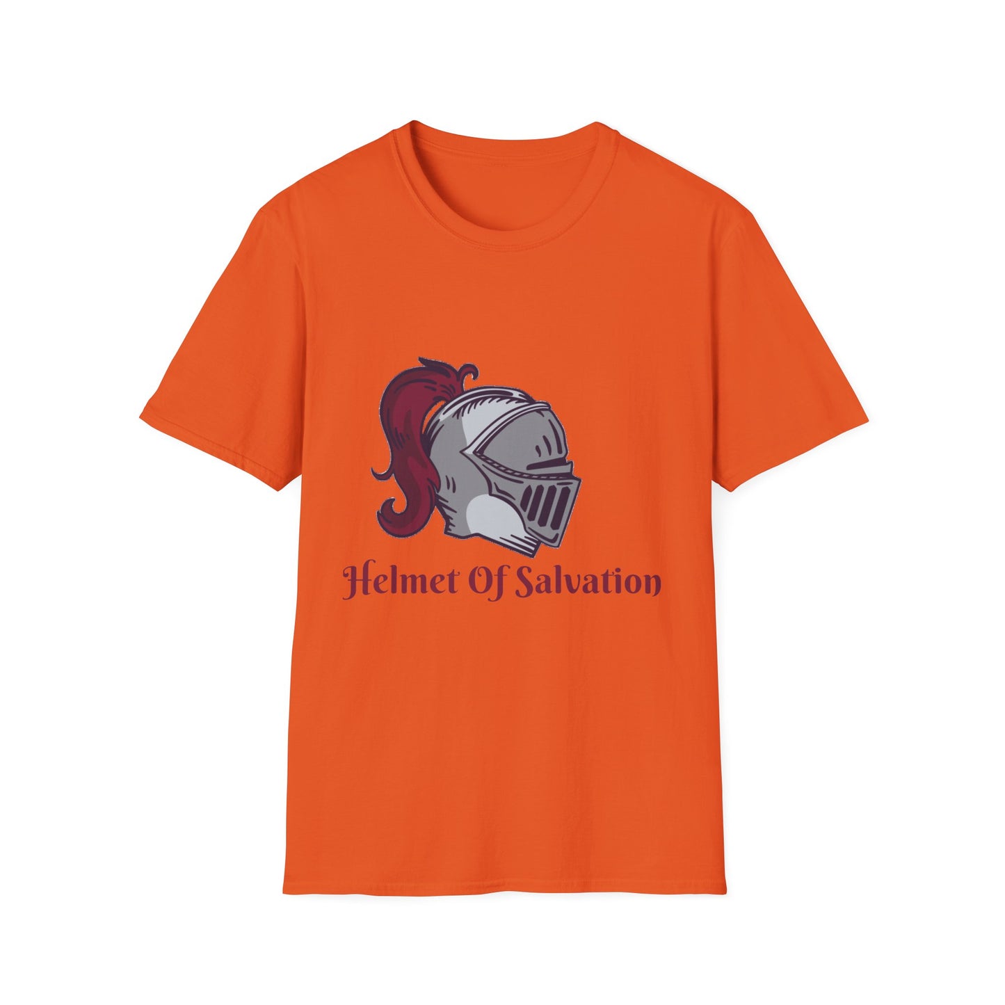 Helmet of Salvation-Unisex Softstyle T-Shirt