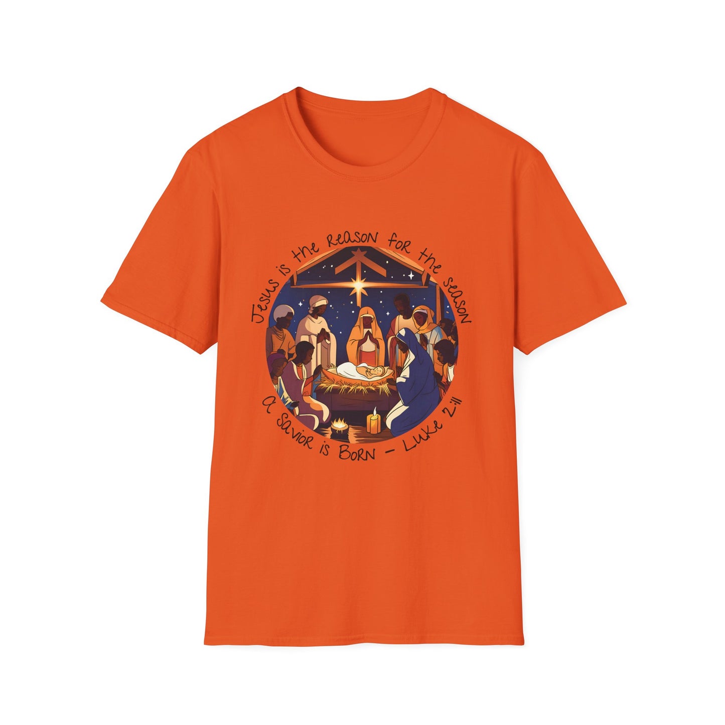 Luke 2:11 - Unisex Softstyle T-Shirt