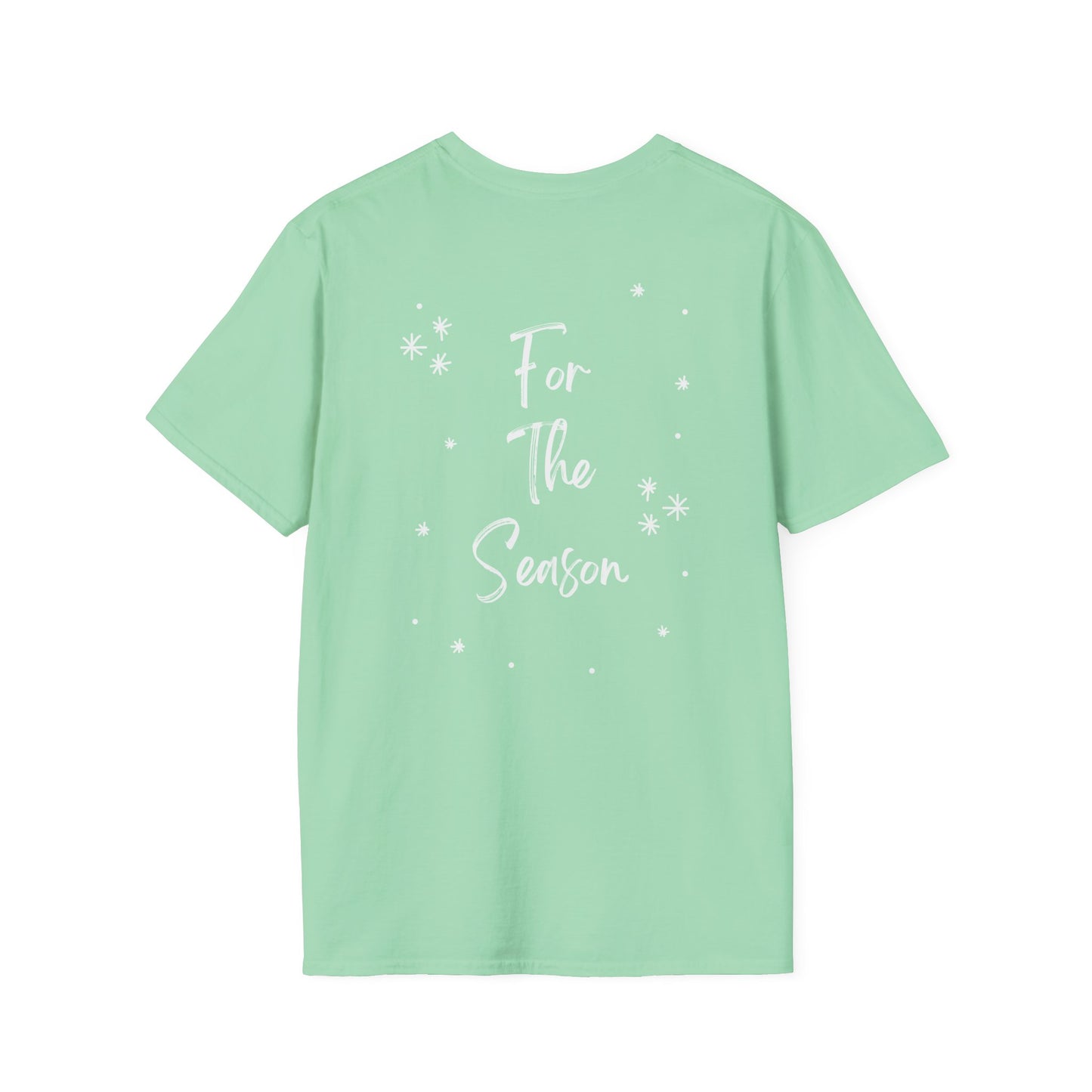 Jesus is the reason - Front and Back - Unisex Softstyle T-Shirt