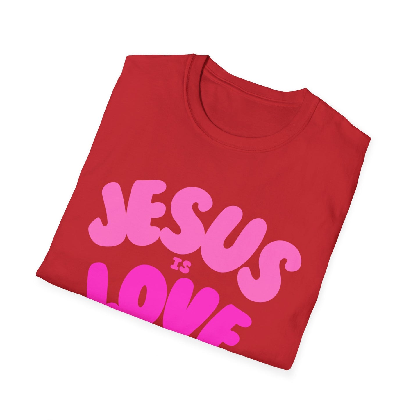 Jesus is Love - Unisex Softstyle T-Shirt