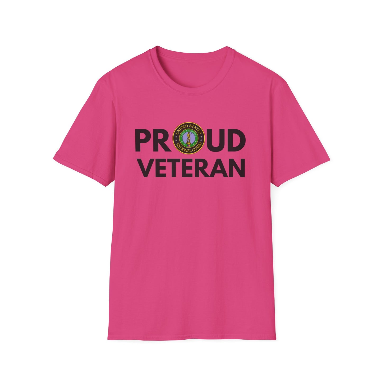 National Guard Veteran - Unisex Softstyle T-Shirt