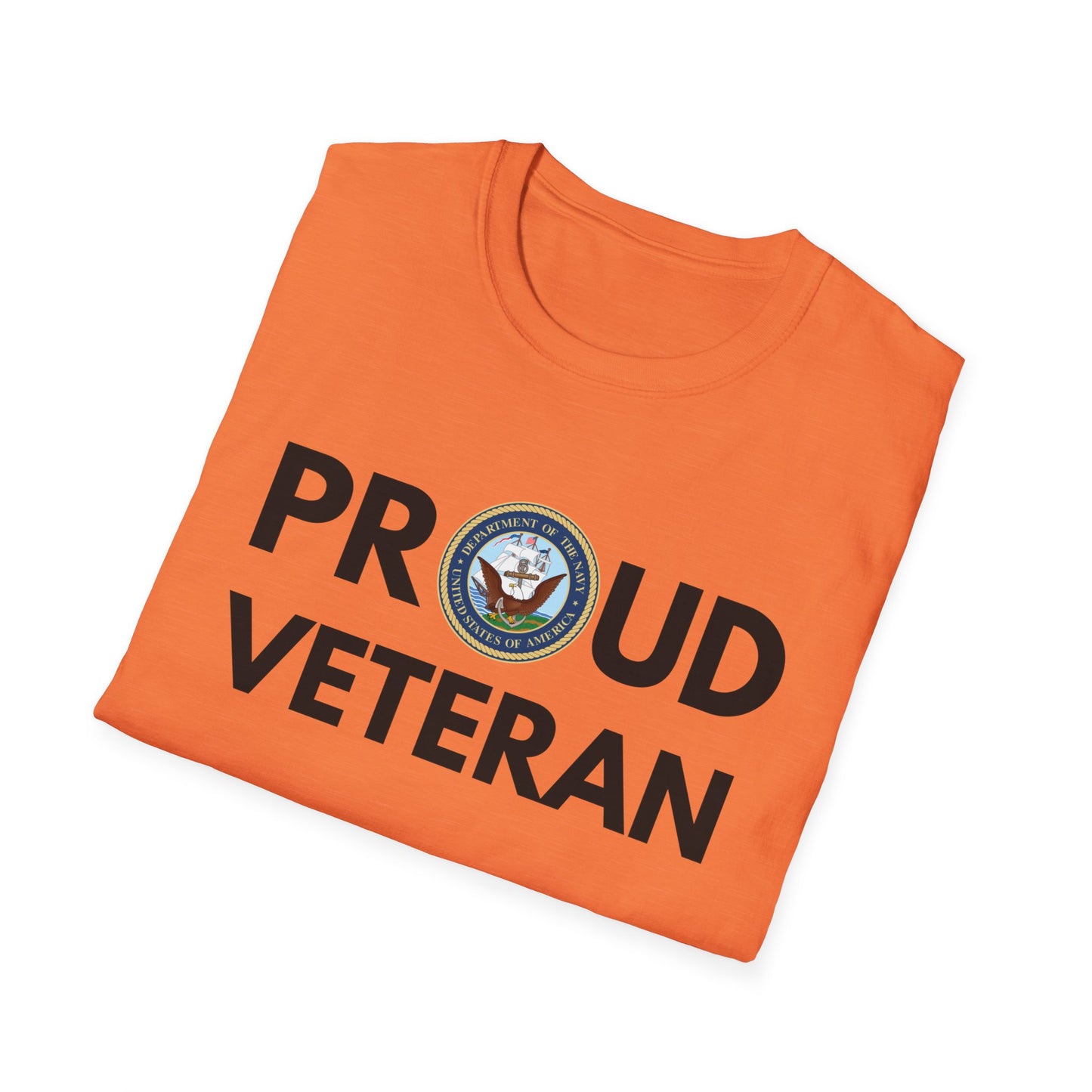 Navy Veteran - Unisex Softstyle T-Shirt