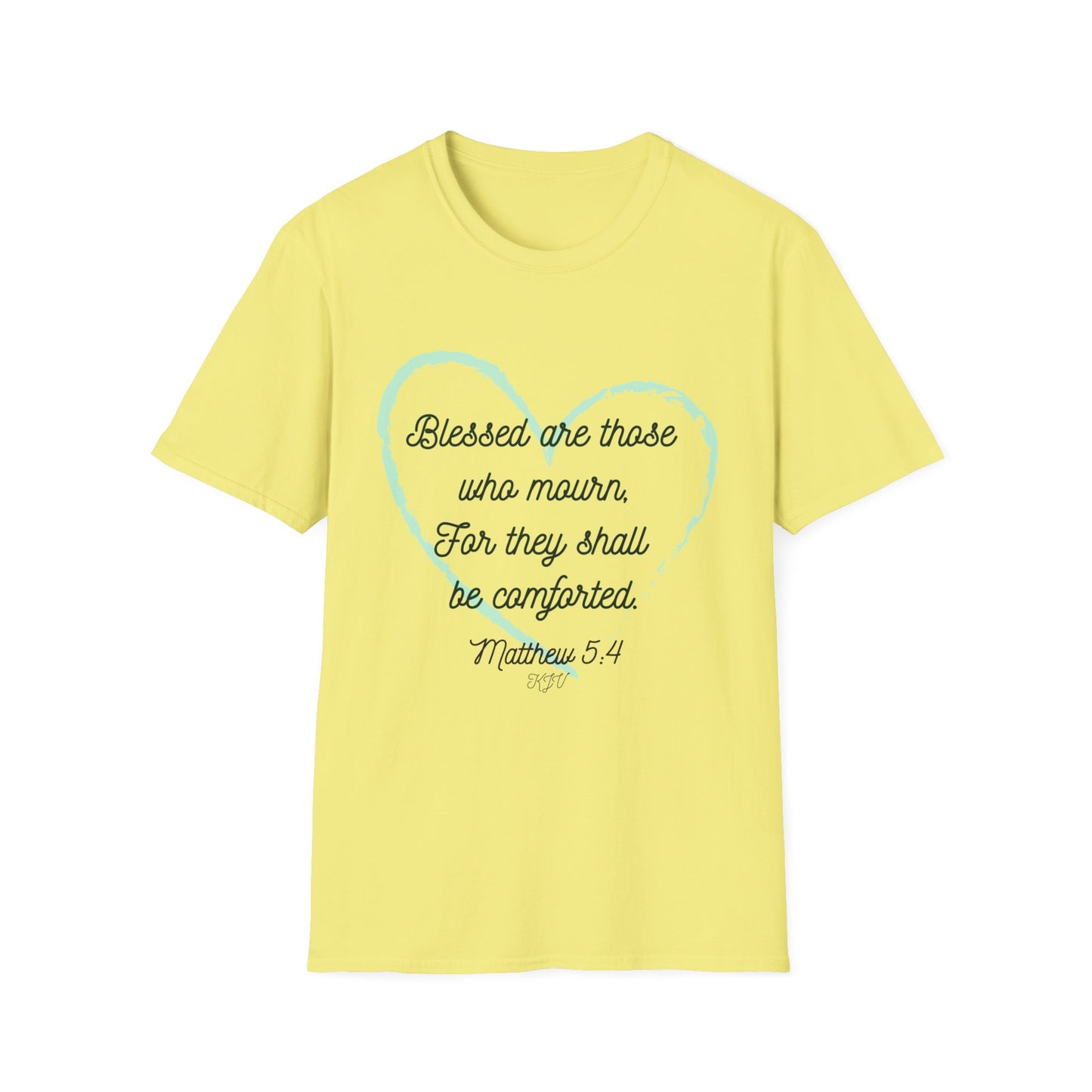 Matthew 5:4 - Unisex Softstyle T-Shirt