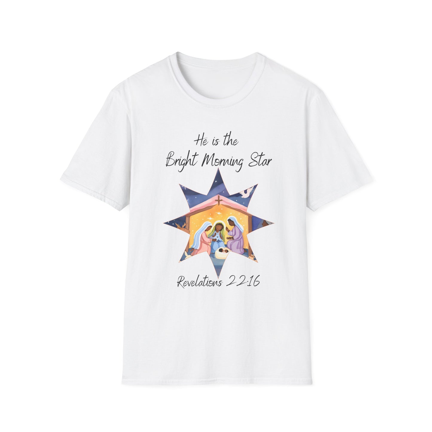 Revelations 22:16 - Unisex Softstyle T-Shirt