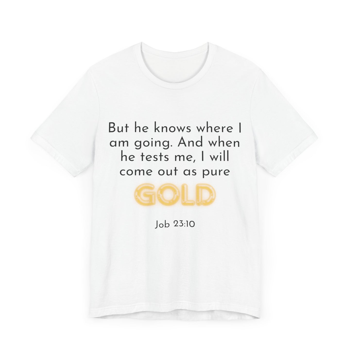 Job 23-10-Unisex Jersey Short Sleeve Tee