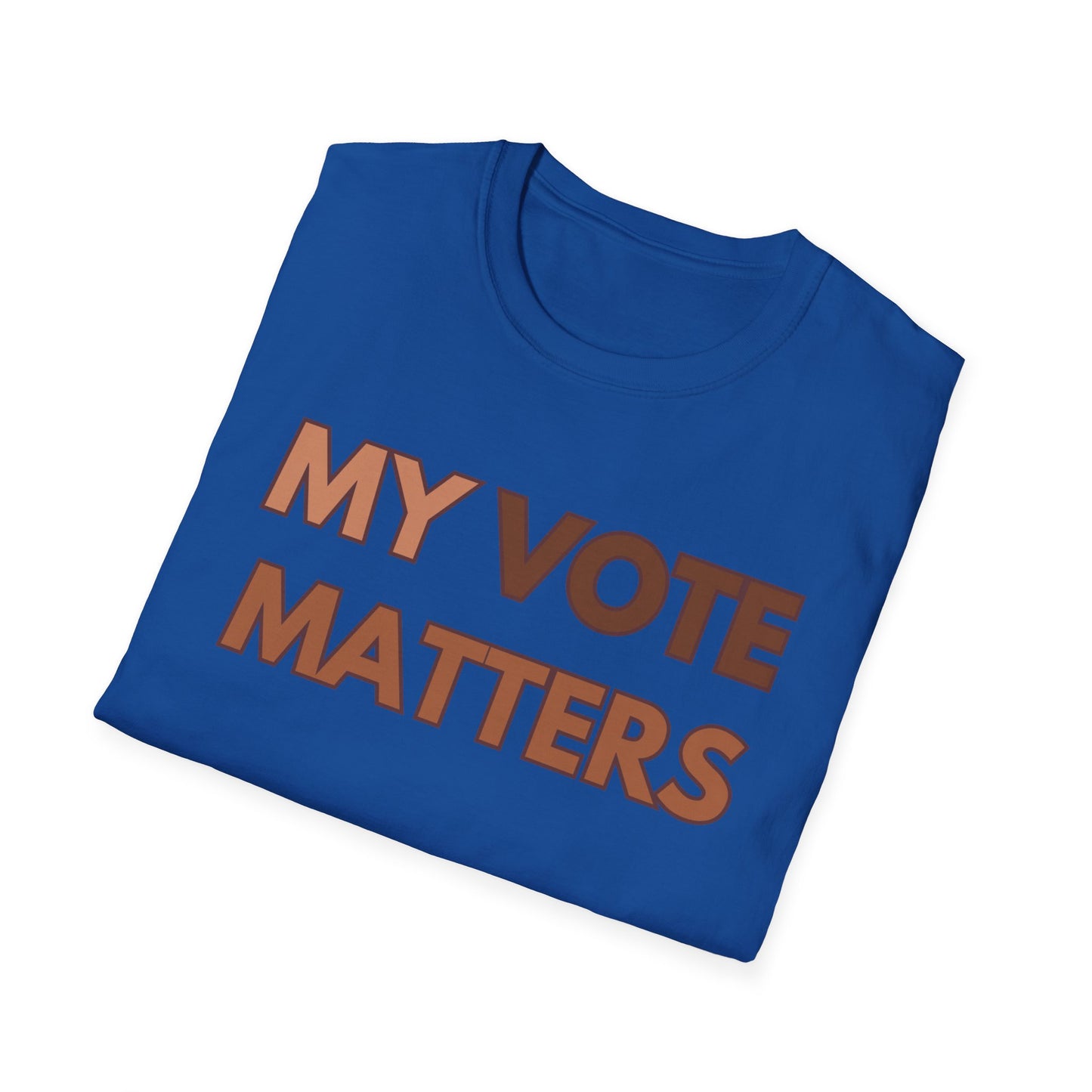 My Vote Matters - Unisex Softstyle T-Shirt