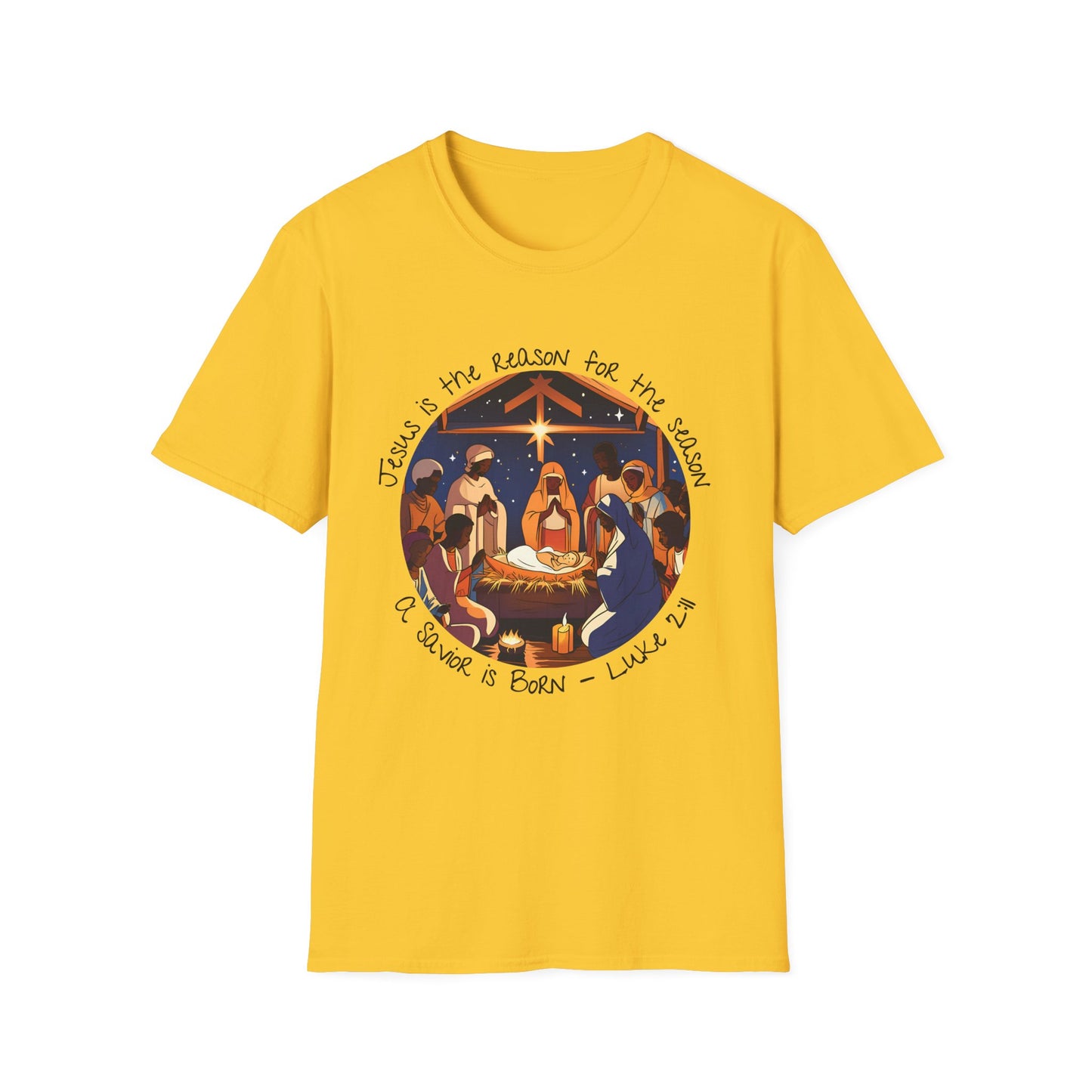 Luke 2:11 - Unisex Softstyle T-Shirt