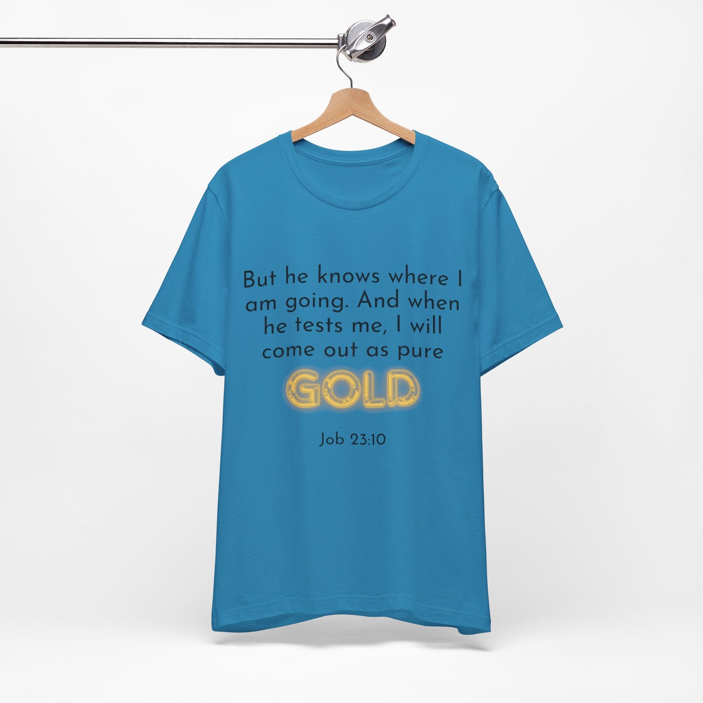 Job 23-10-Unisex Jersey Short Sleeve Tee