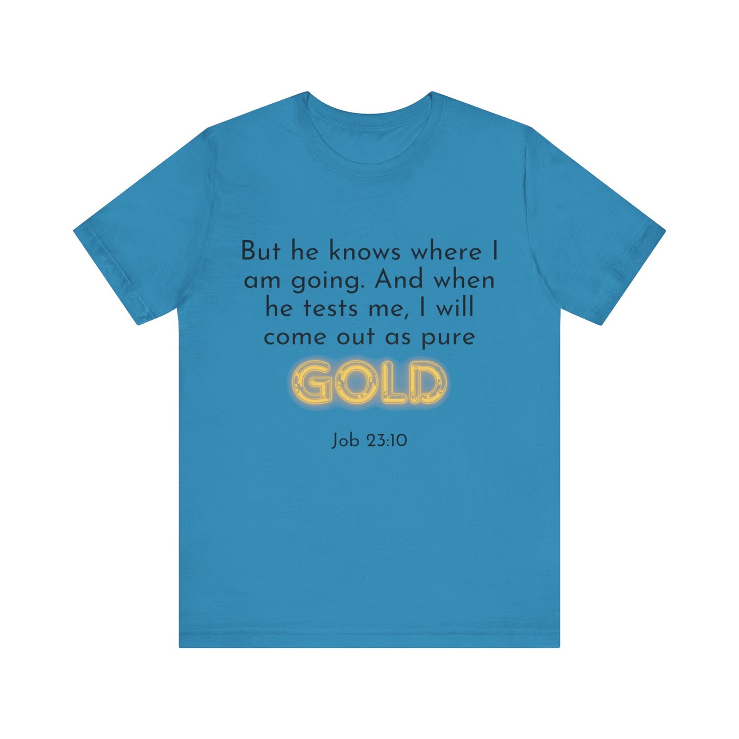 Job 23-10-Unisex Jersey Short Sleeve Tee