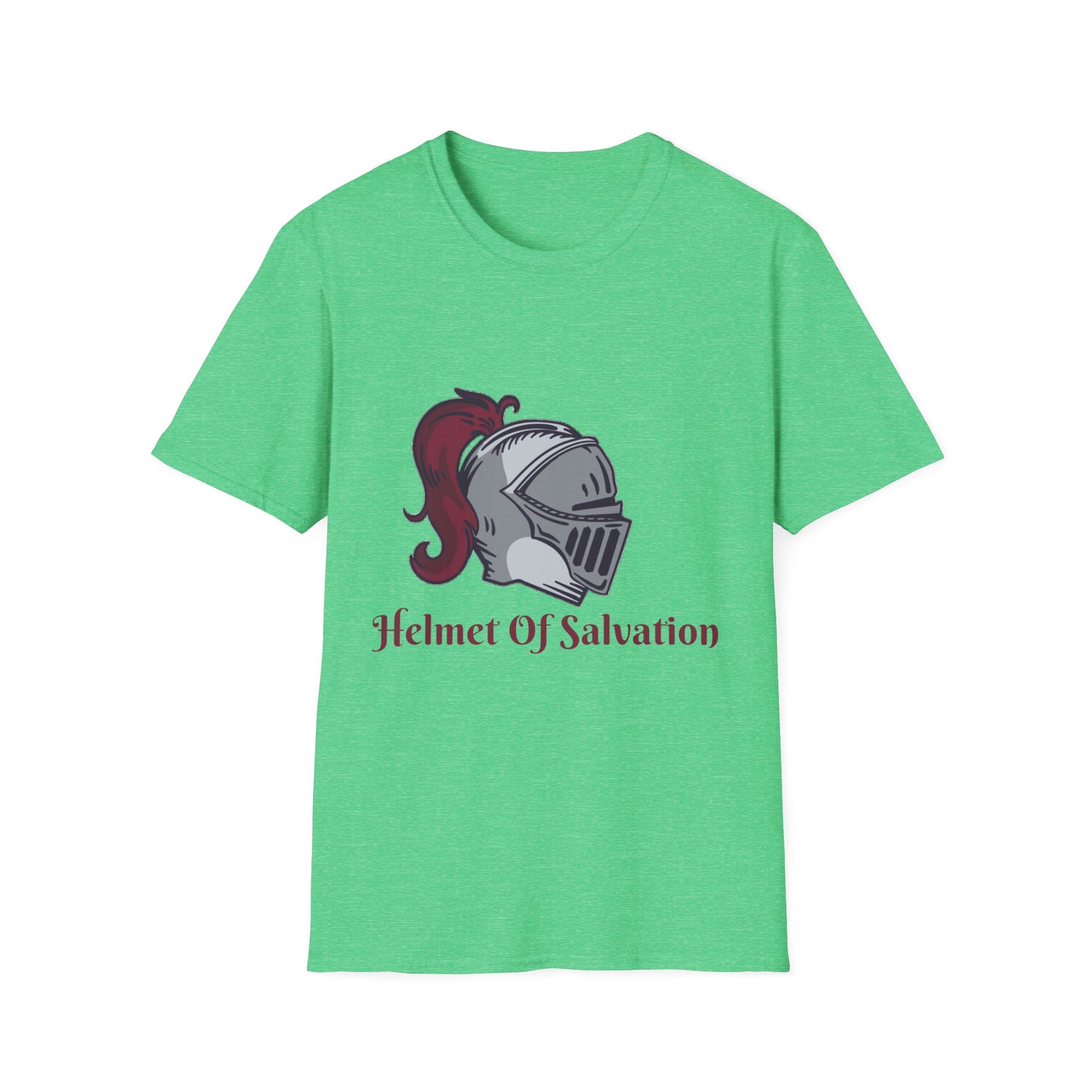 Helmet of Salvation-Unisex Softstyle T-Shirt