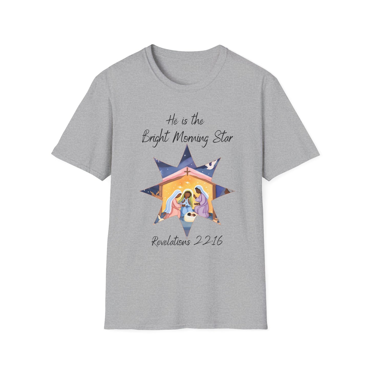 Revelations 22:16 - Unisex Softstyle T-Shirt