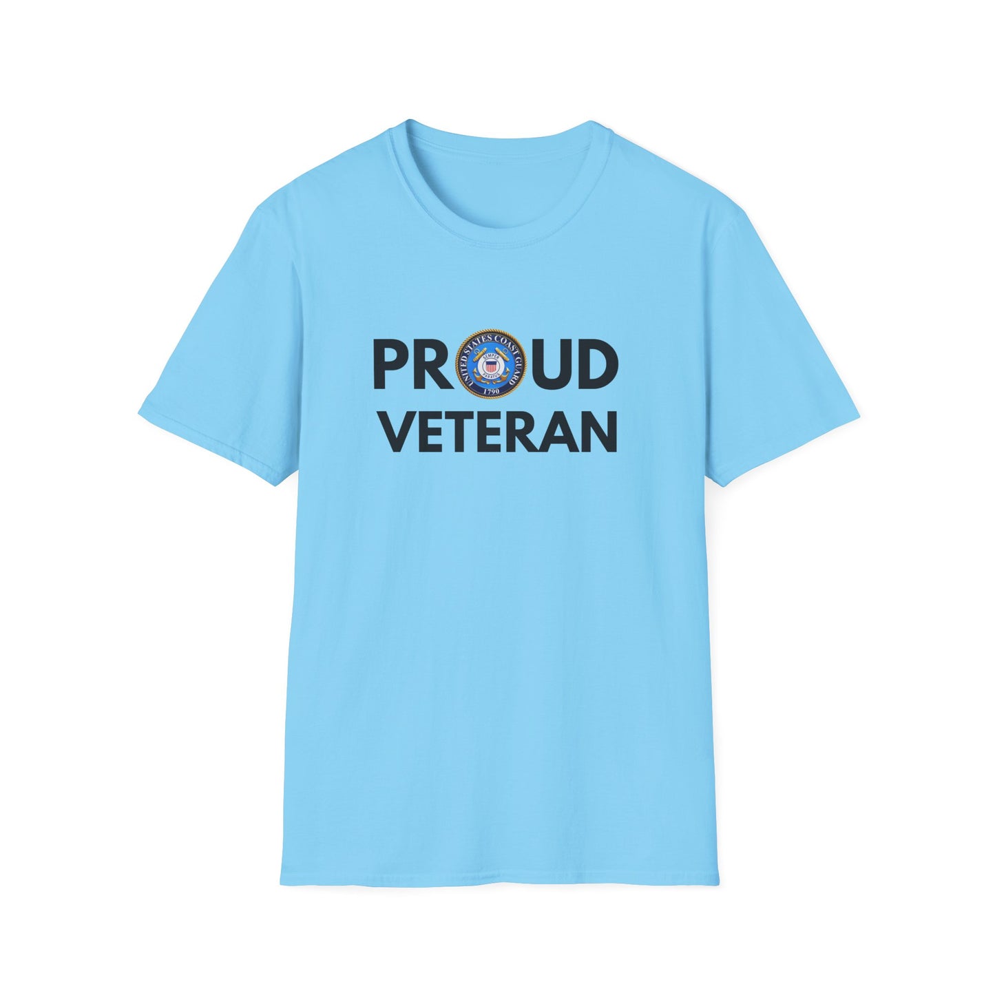 Coast Guard Veteran - Unisex Softstyle T-Shirt