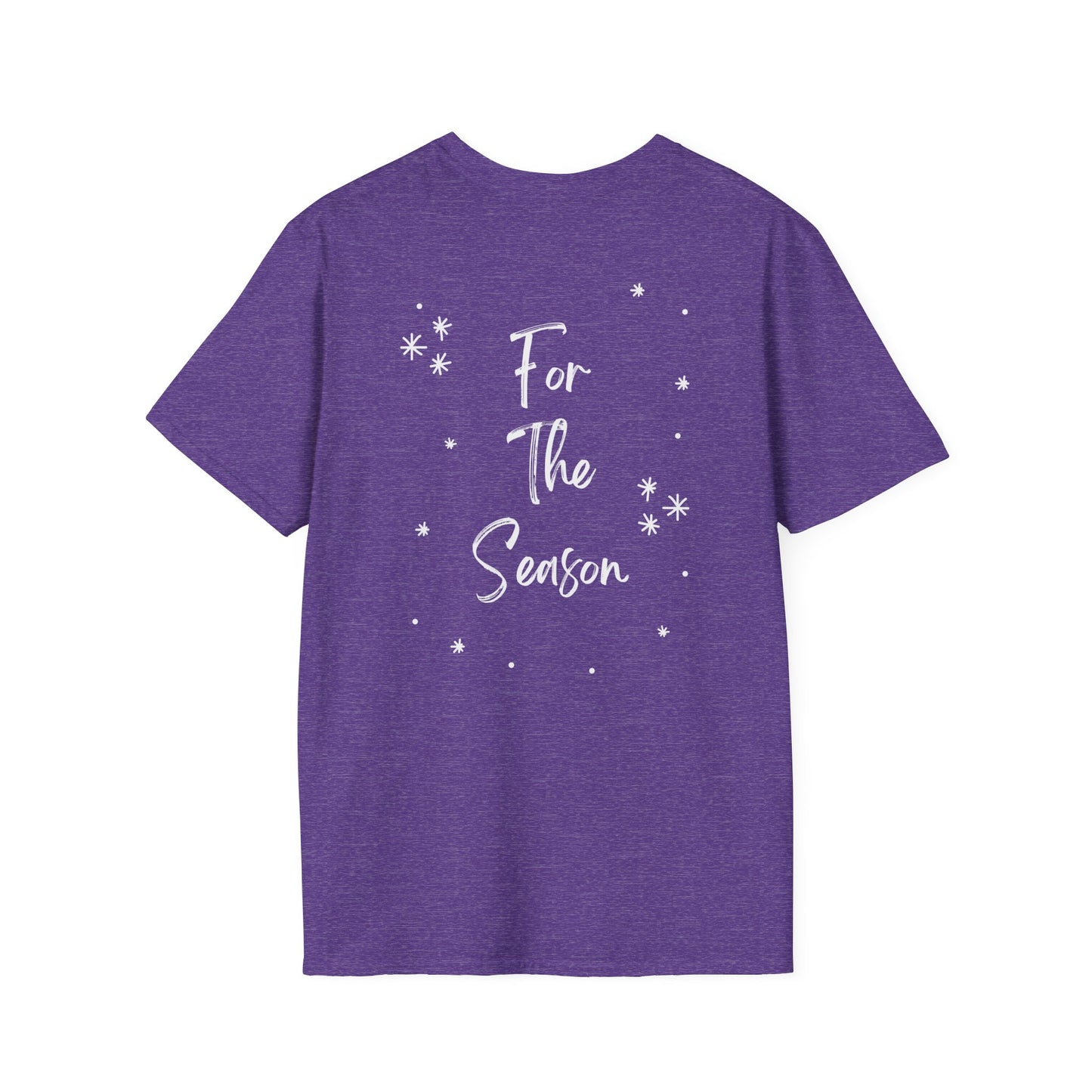 Jesus is the reason - Front and Back - Unisex Softstyle T-Shirt