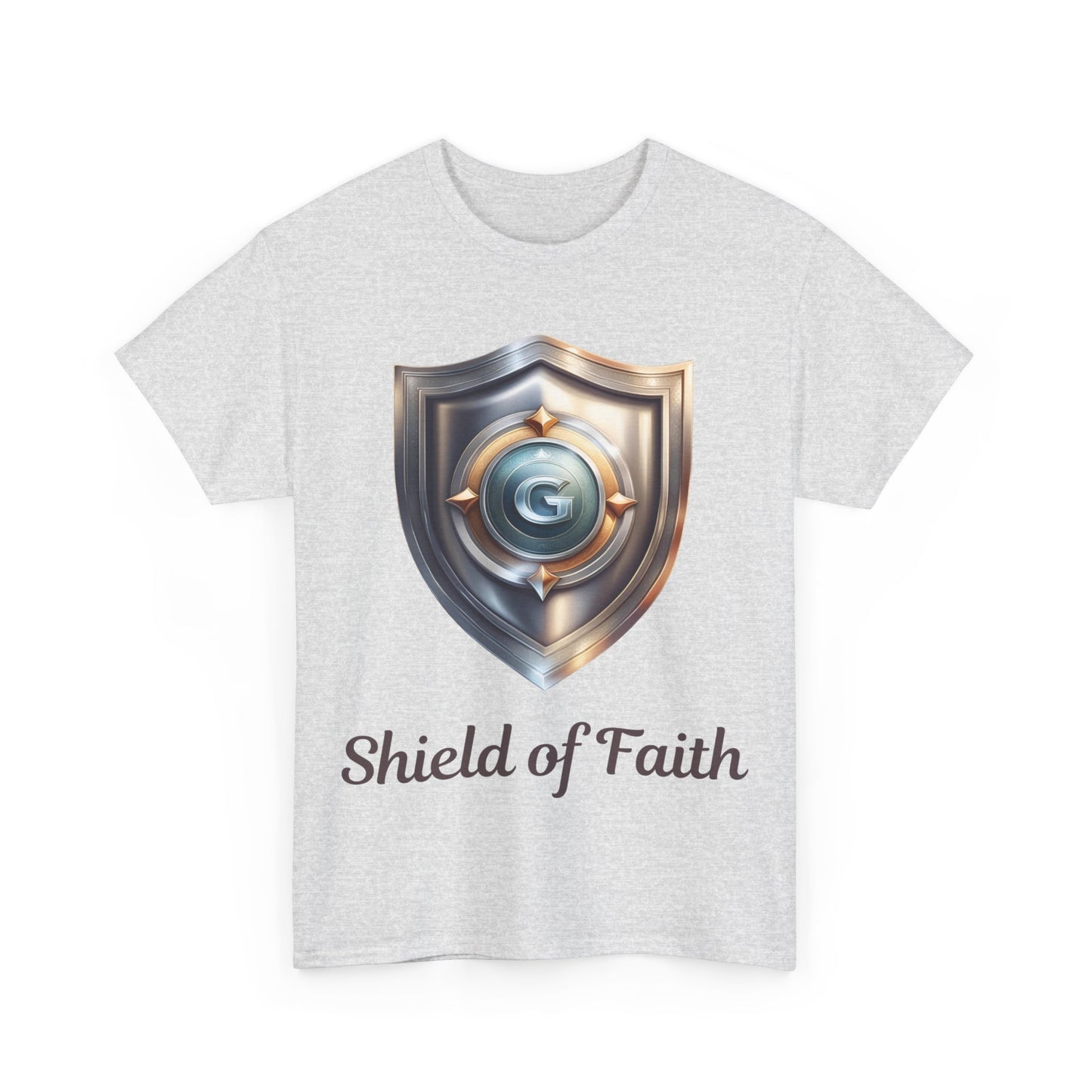Shield of Faith - Unisex Heavy Cotton Tee