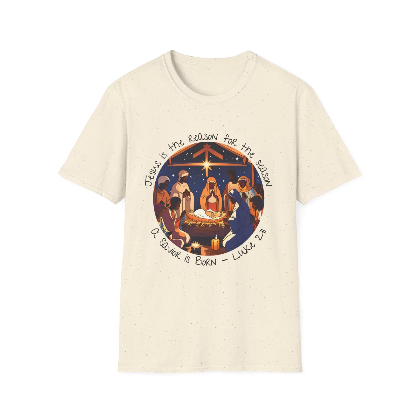 Luke 2:11 - Unisex Softstyle T-Shirt