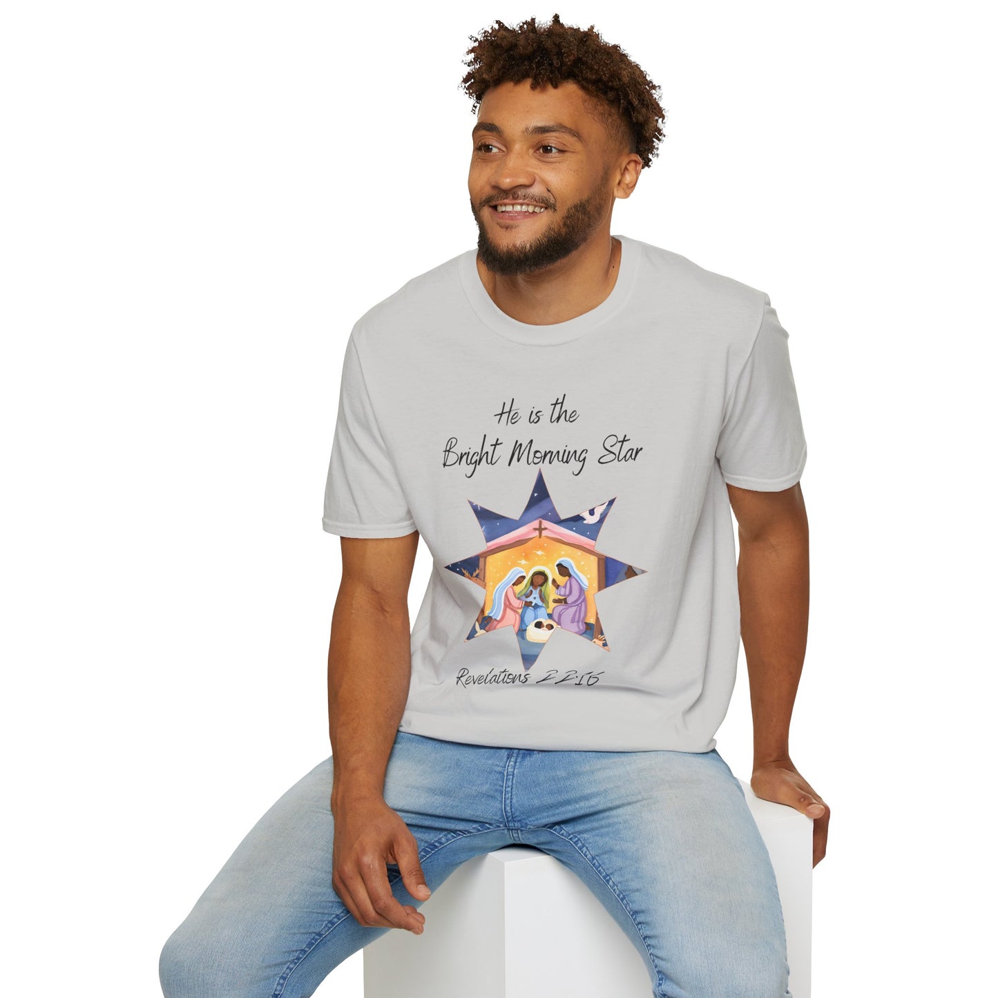 Revelations 22:16 - Unisex Softstyle T-Shirt