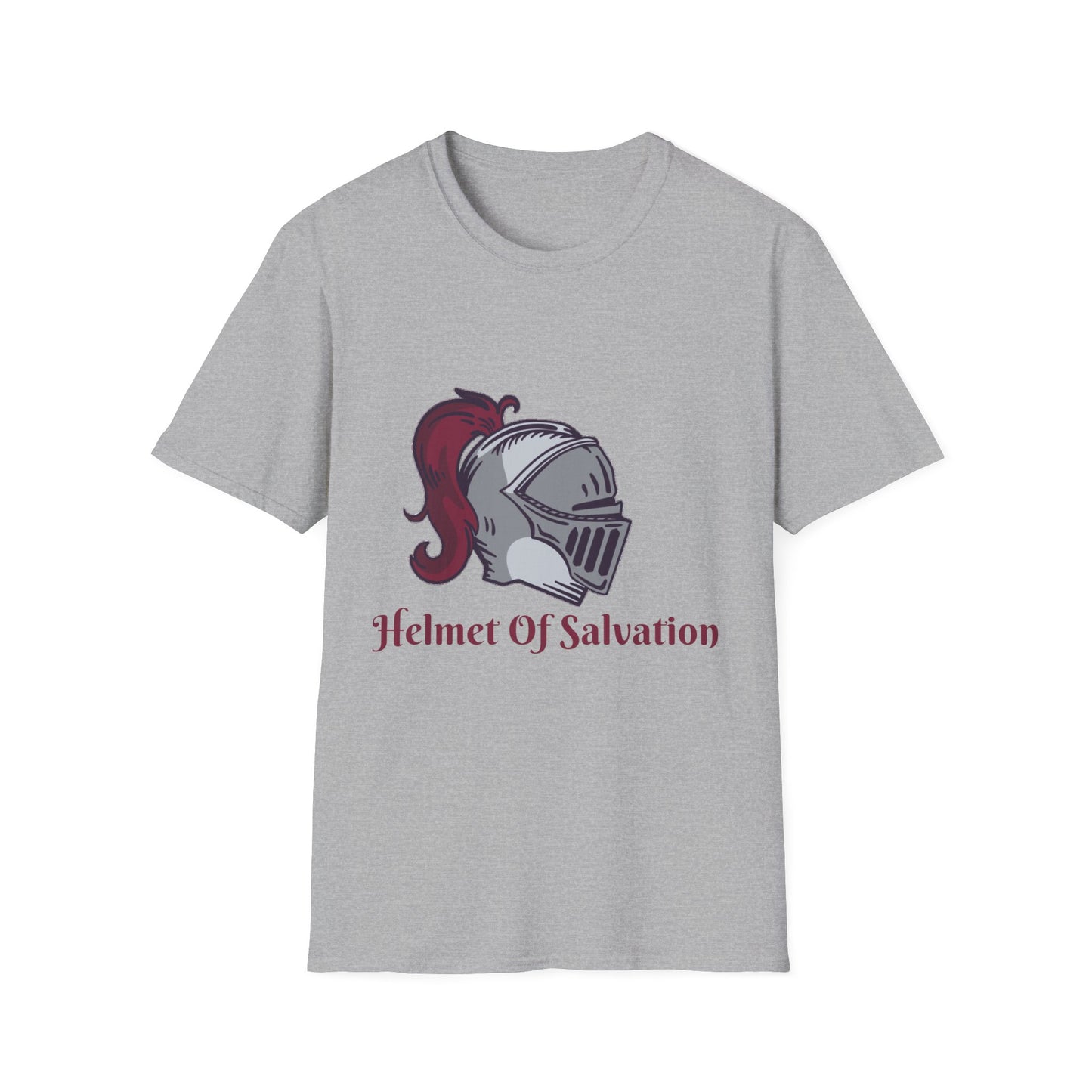 Helmet of Salvation-Unisex Softstyle T-Shirt