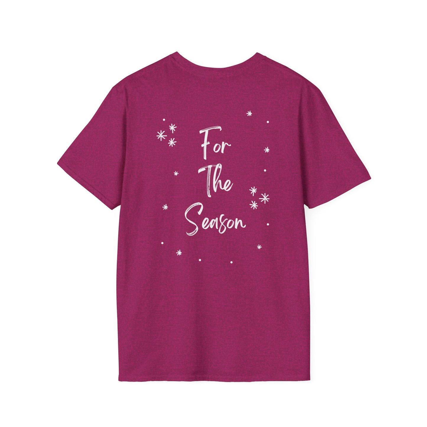 Jesus is the reason - Front and Back - Unisex Softstyle T-Shirt