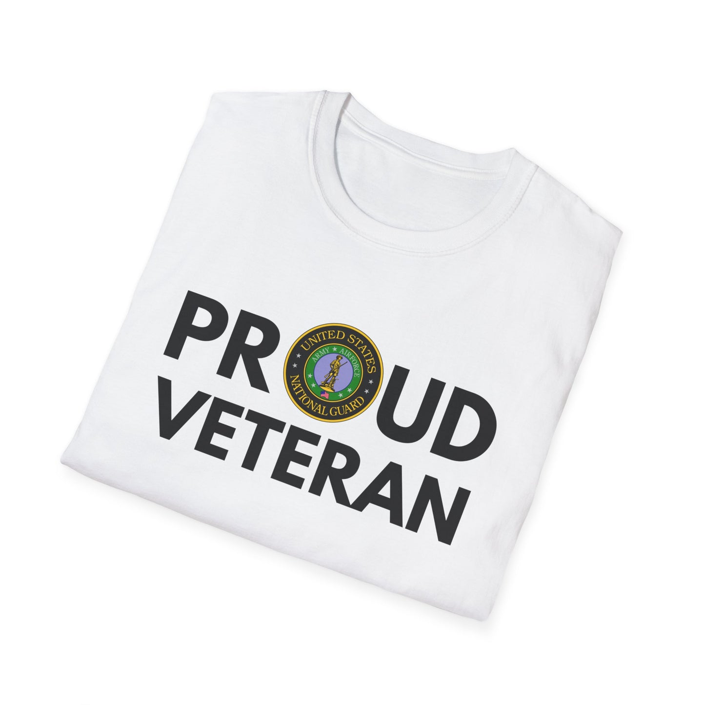 National Guard Veteran - Unisex Softstyle T-Shirt